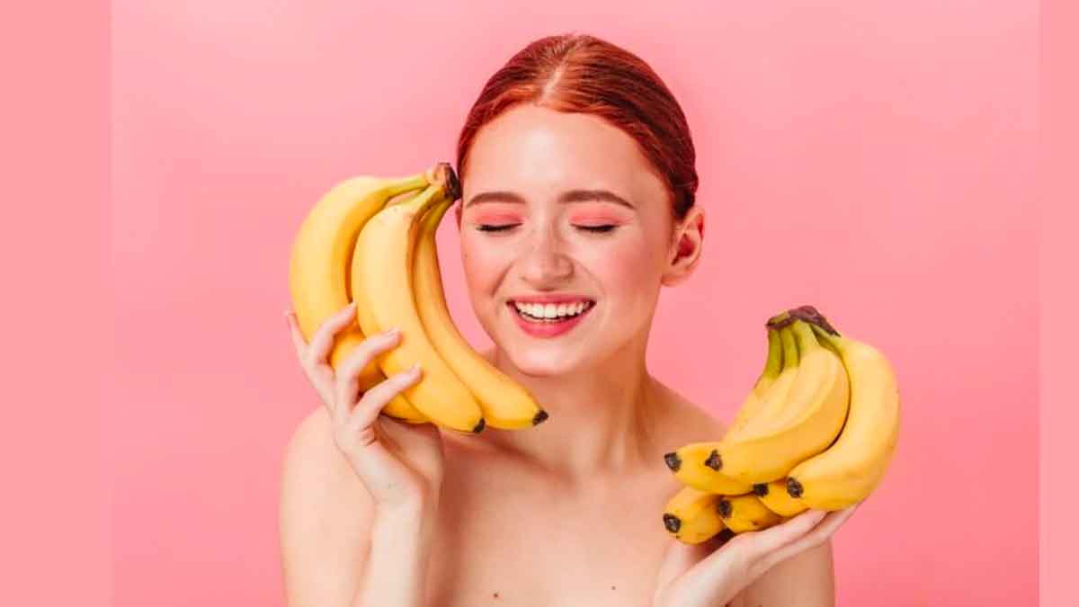 how to make Banana Face Pack and use for facial glow